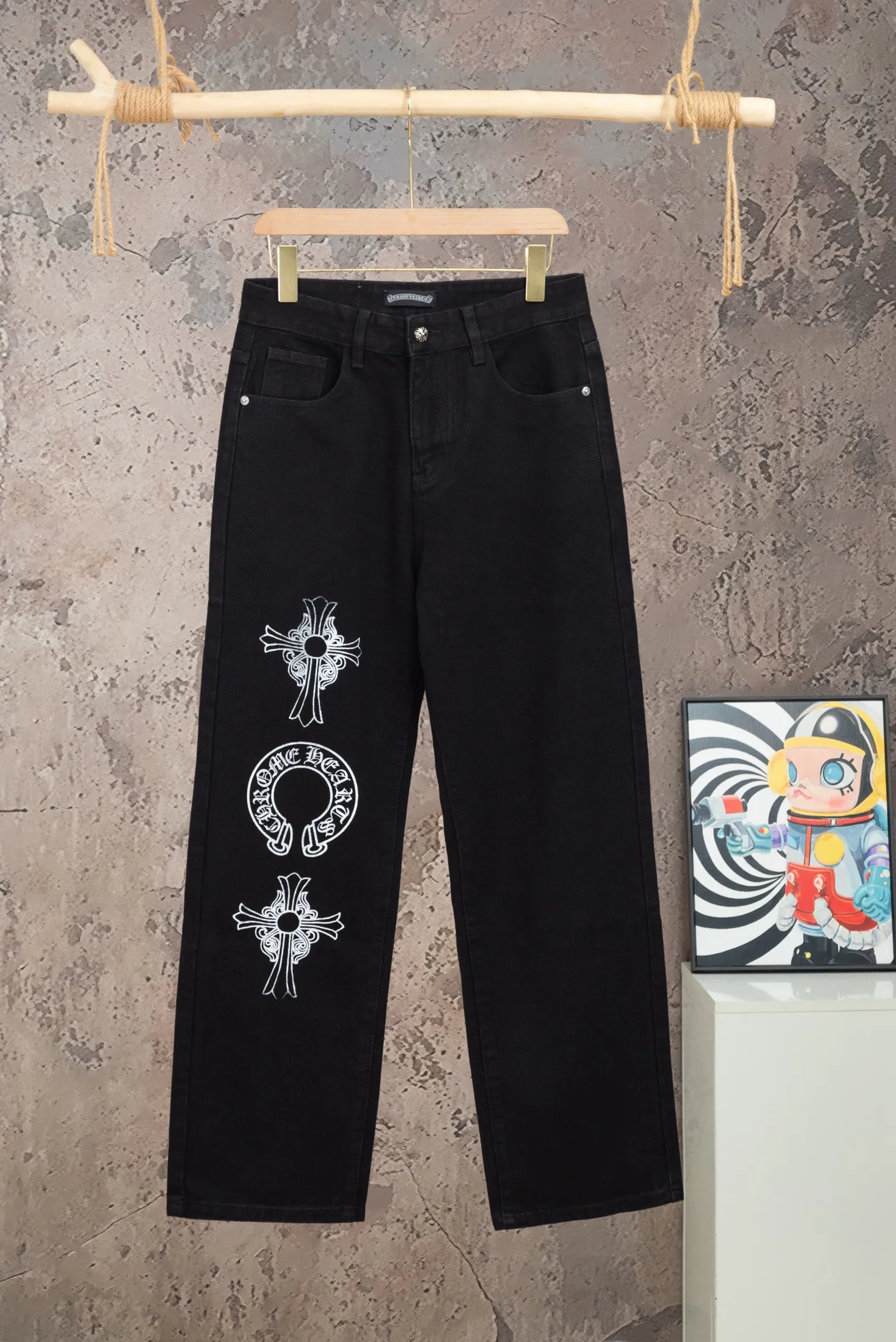：【M 2757】 Chrome Hearts FW 26 logo Same Style Quality ， ， ， ， ， ！ ， ， ！！！ Color： Size：28、30、32、34、36